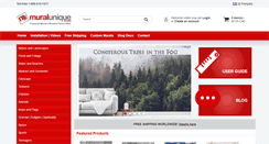Desktop Screenshot of muralunique.com